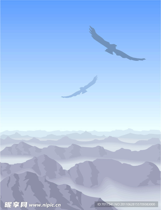 矢量山水