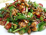 韭菜炒河虾