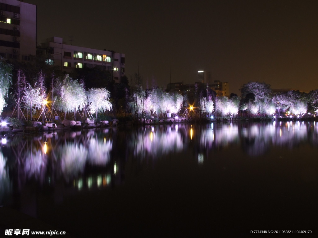 千灯湖夜景