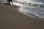 日出的海边