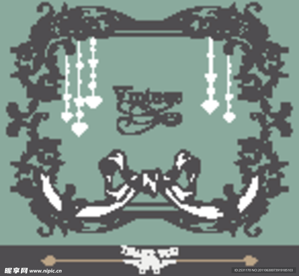 欧式古典花纹