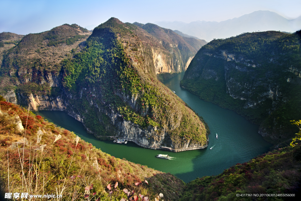 山峡风光风景