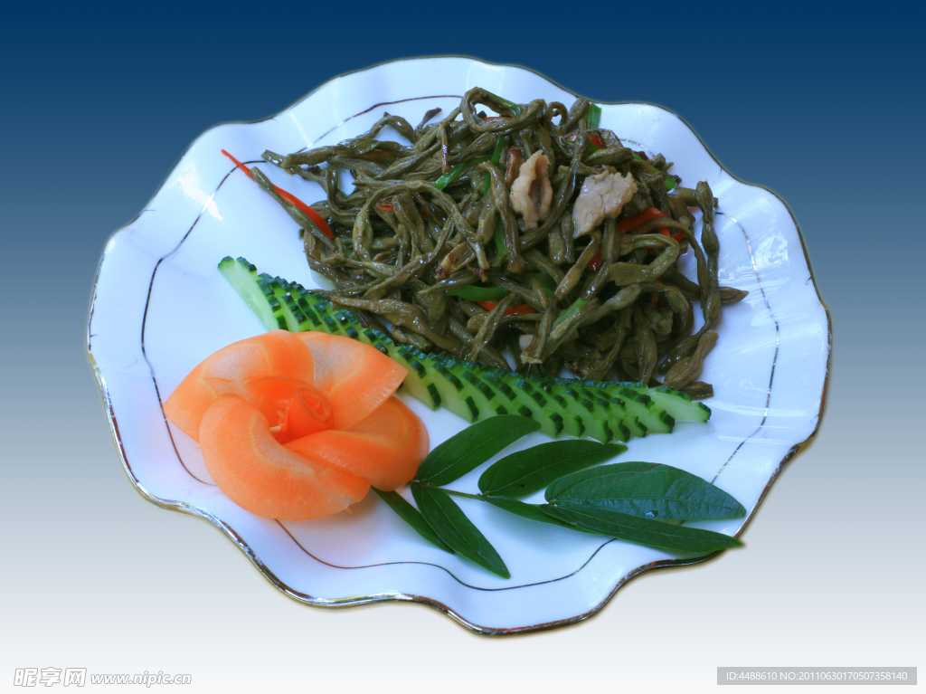 五花肉 豇豆干