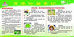 夏季防暑常识展板