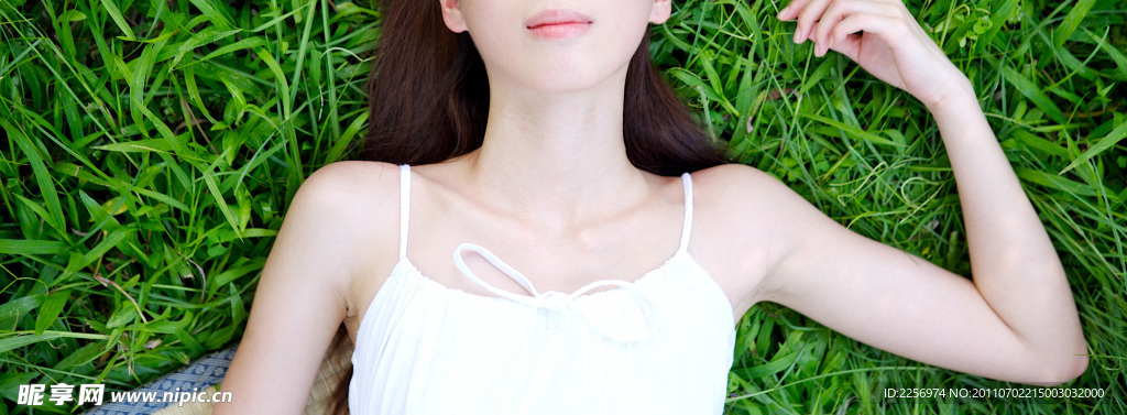 大自然美女