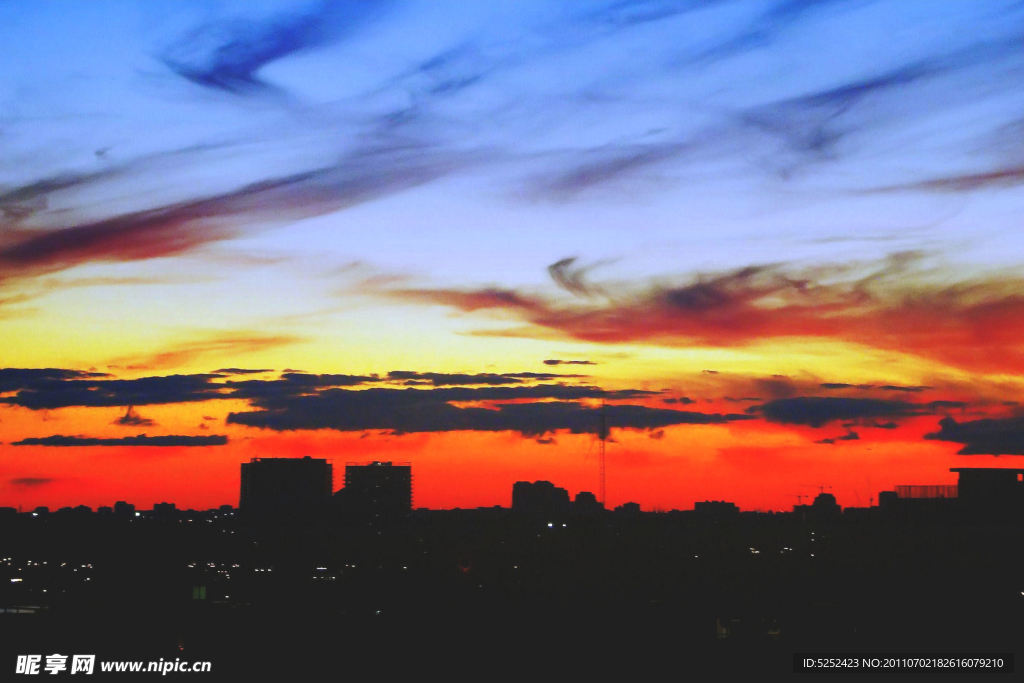夕阳晚霞