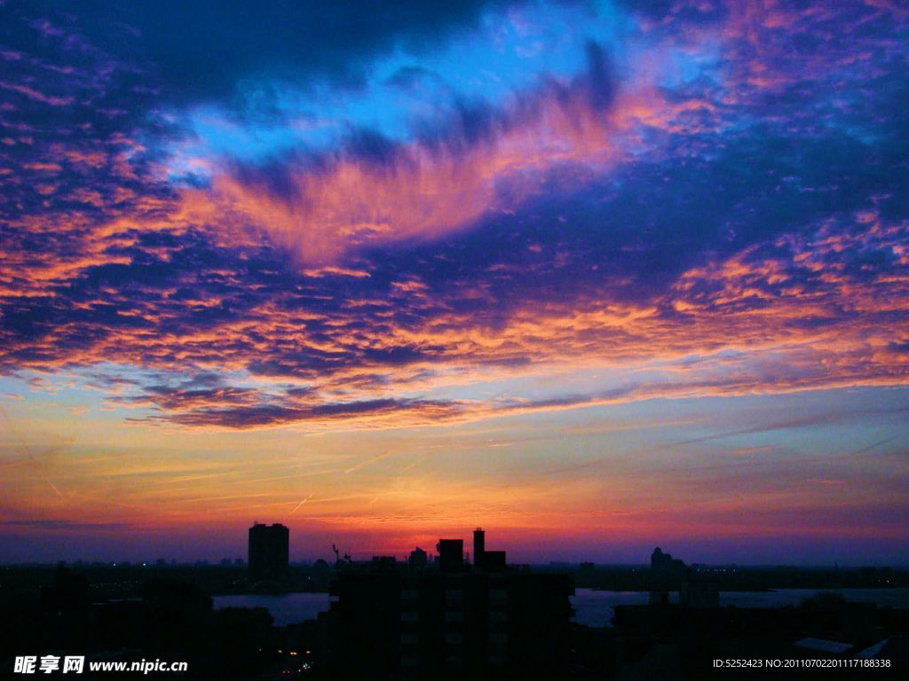 夕阳晚霞