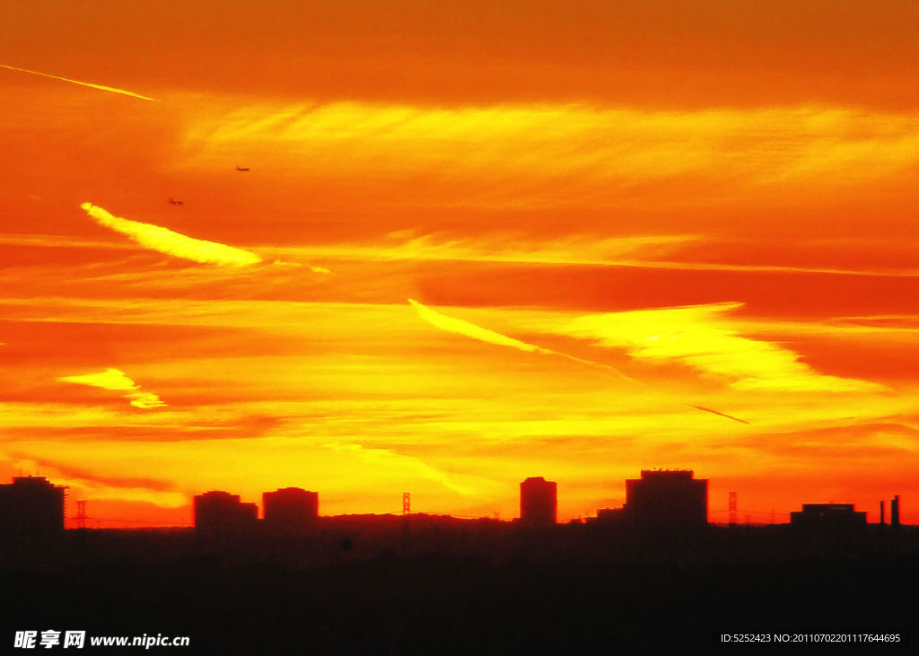 夕阳晚霞