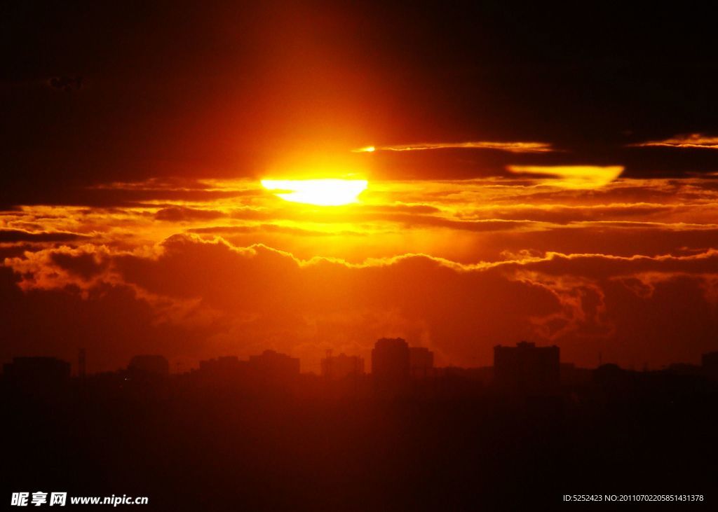 落日天空