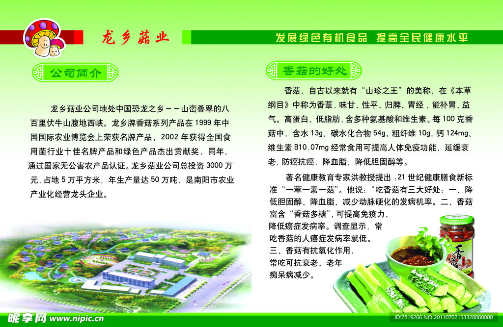 香菇酱画册