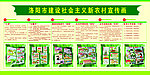 洛阳市建设新农村宣传画
