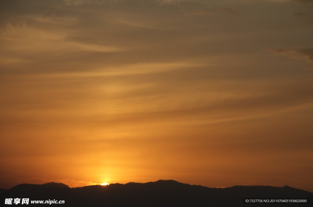 夕阳
