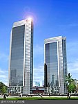 全玻璃膜墙建筑