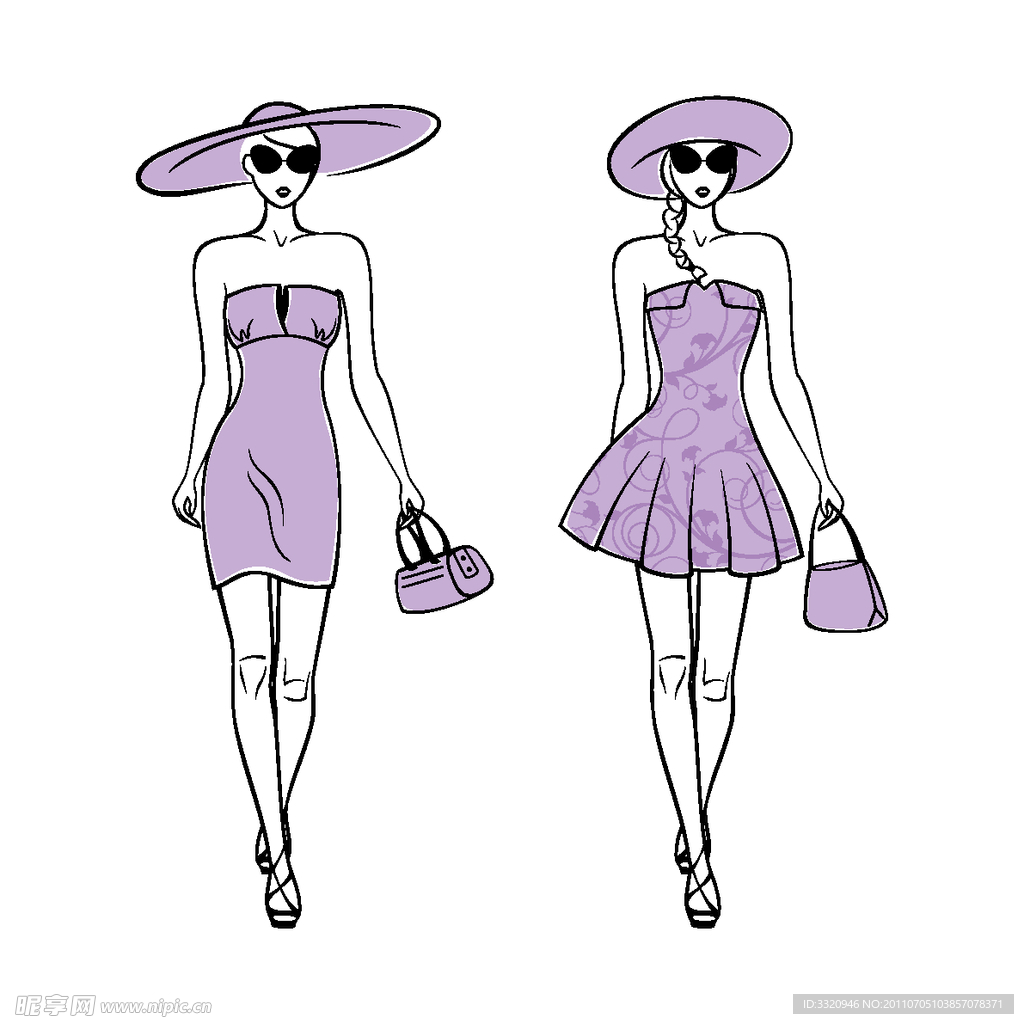 时尚女性服装