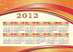 2012年日历台历