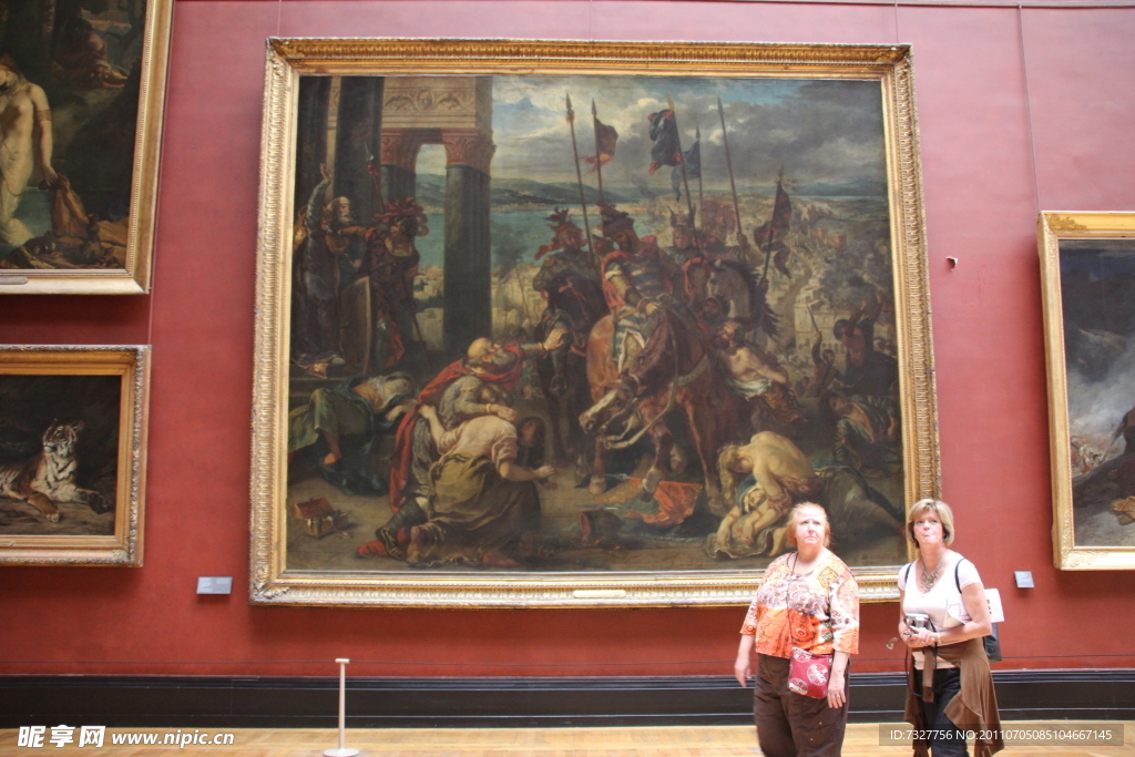 卢浮宫油画