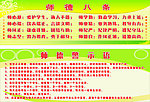 师德八条