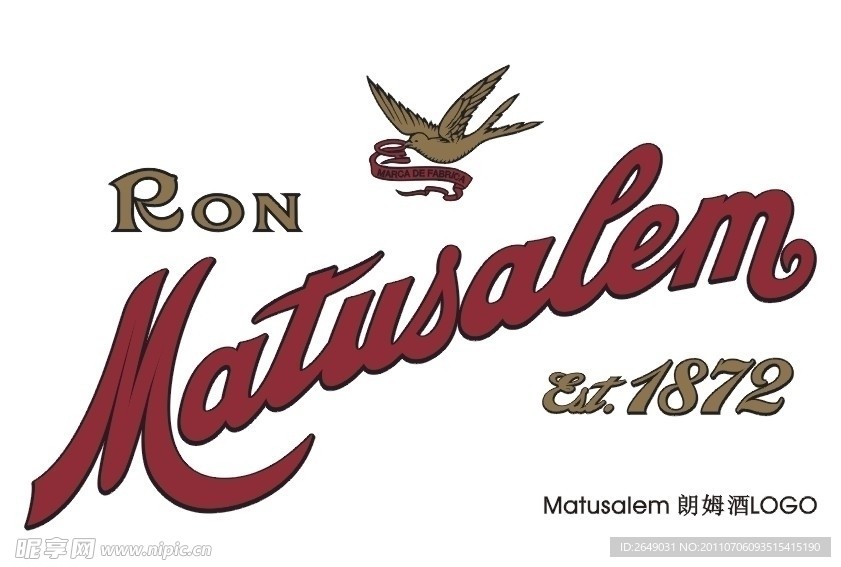 Matusalem 朗姆酒 LOGO 酒标志 酒类