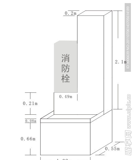 展柜平面效果图
