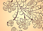 古典手绘花纹