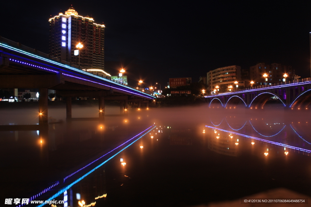 新丰江夜景