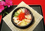 海鲜石锅拌饭
