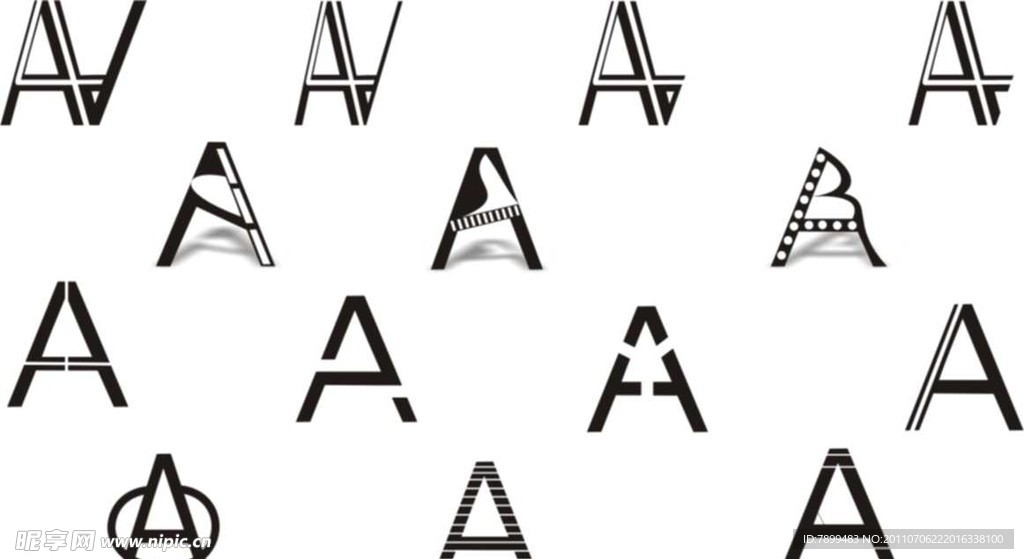 A字母标志
