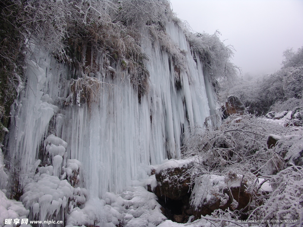 美丽雪景