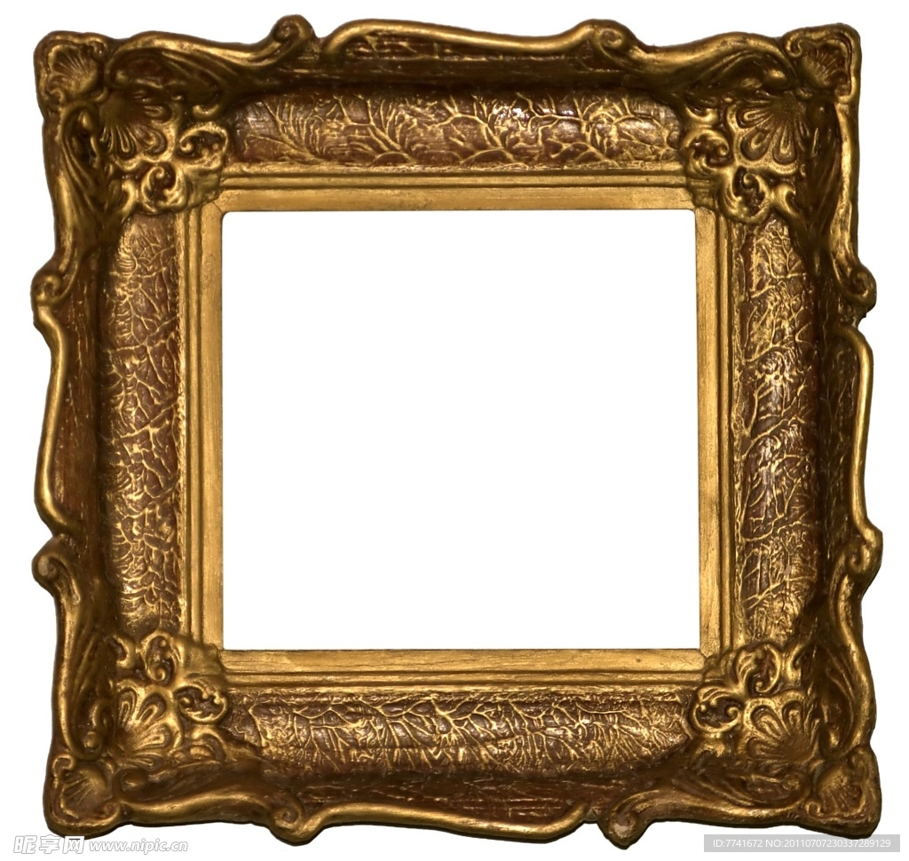 金色框架