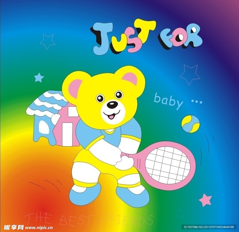 卡通熊