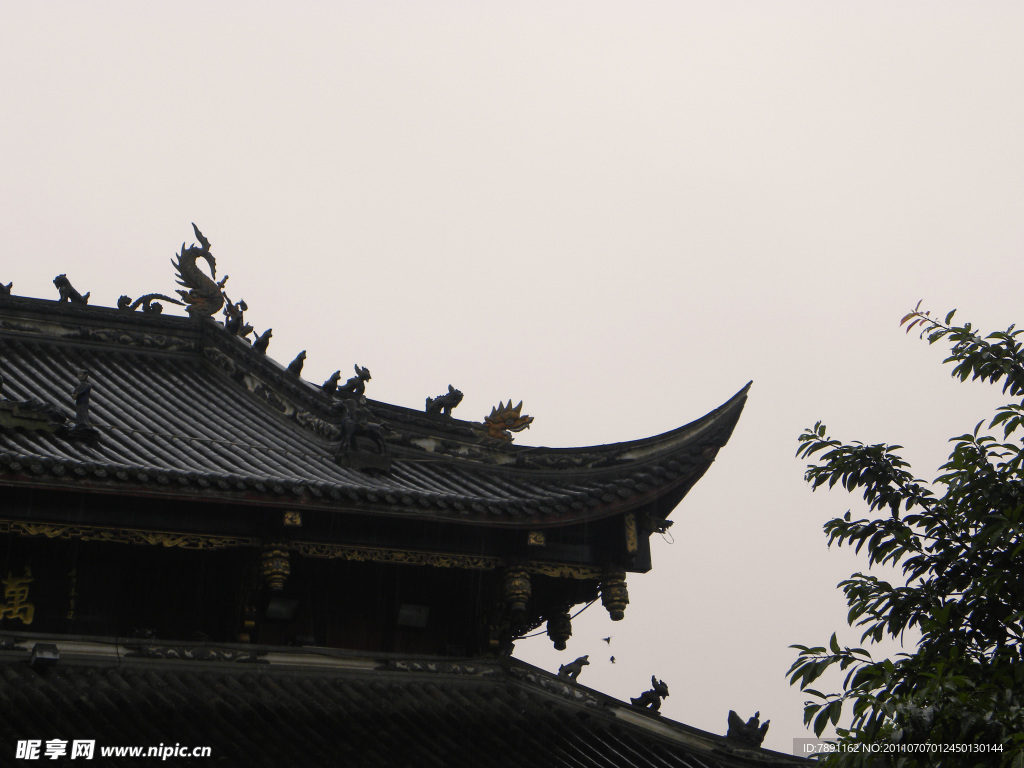 洛带万年台一角