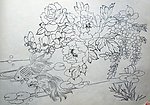 白描 传统 中国风