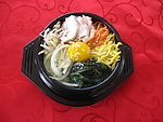 五花肉石锅拌饭