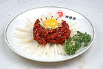 生拌牛肉