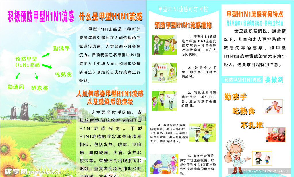 健康教育甲型HINI流感