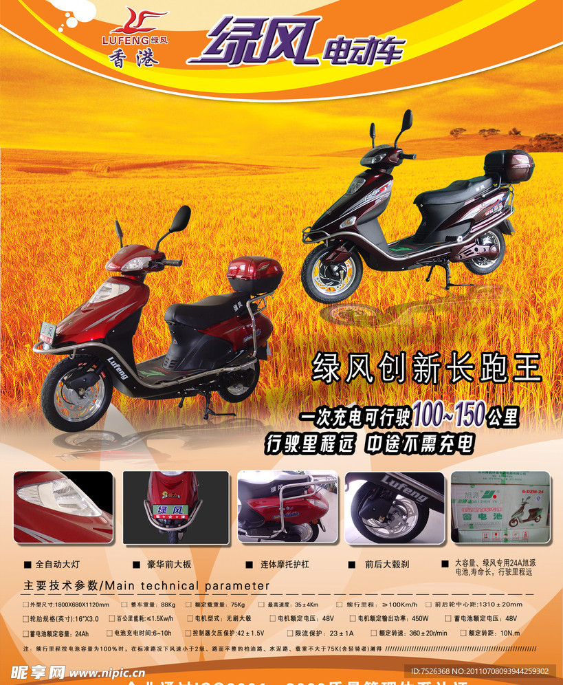 电动车展板