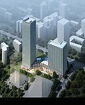 建筑鸟瞰效果图