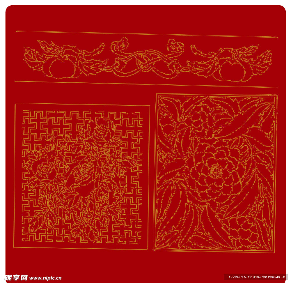 手绘吉祥艺术
