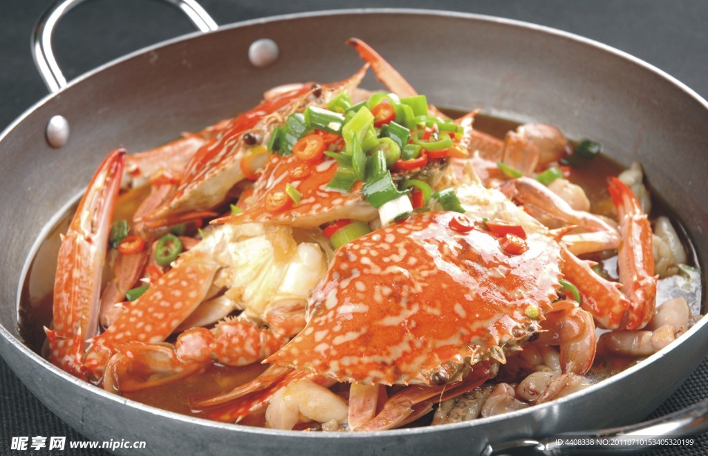 田鸡煮蟹