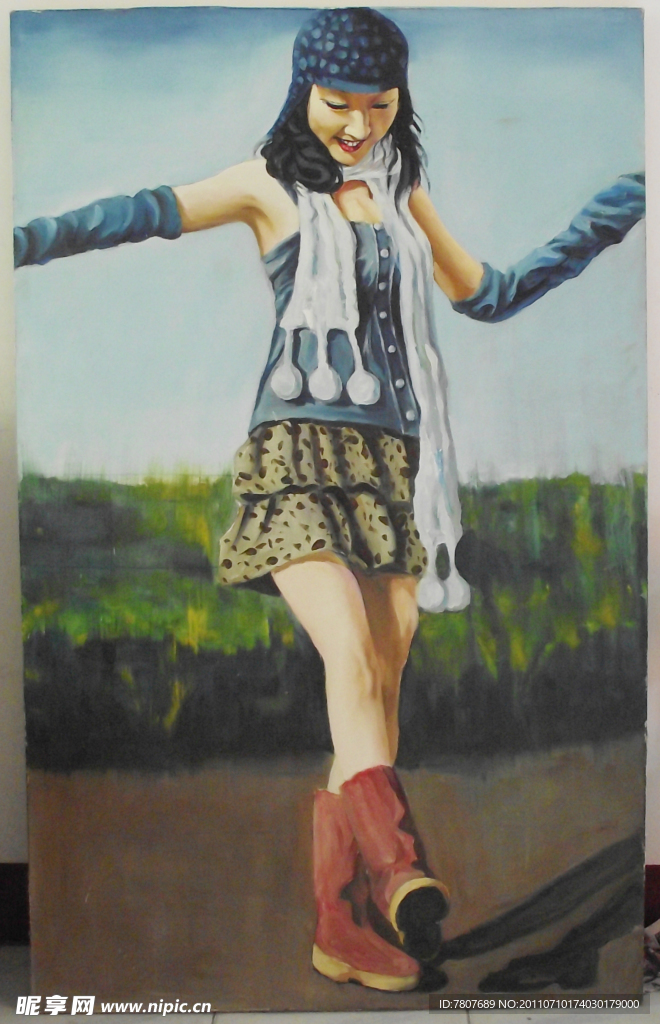 人物油画