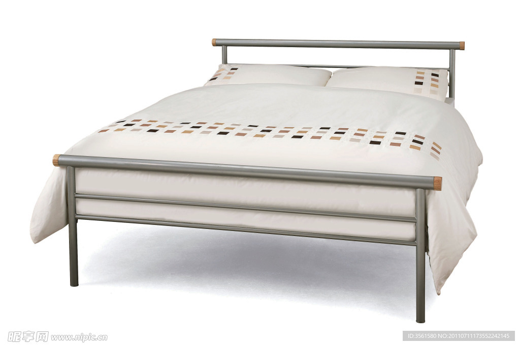 床单 金属床 床 床垫