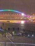 上海世博会黄浦江夜景