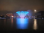 上海世博会中轴夜晚灯光