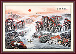 风景画 山河锦绣