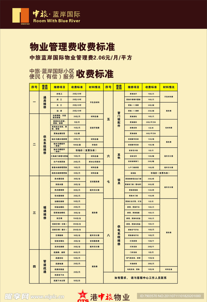 橱窗牌