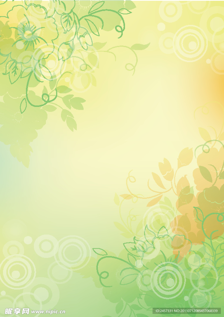 时尚花纹 梦幻花纹花朵