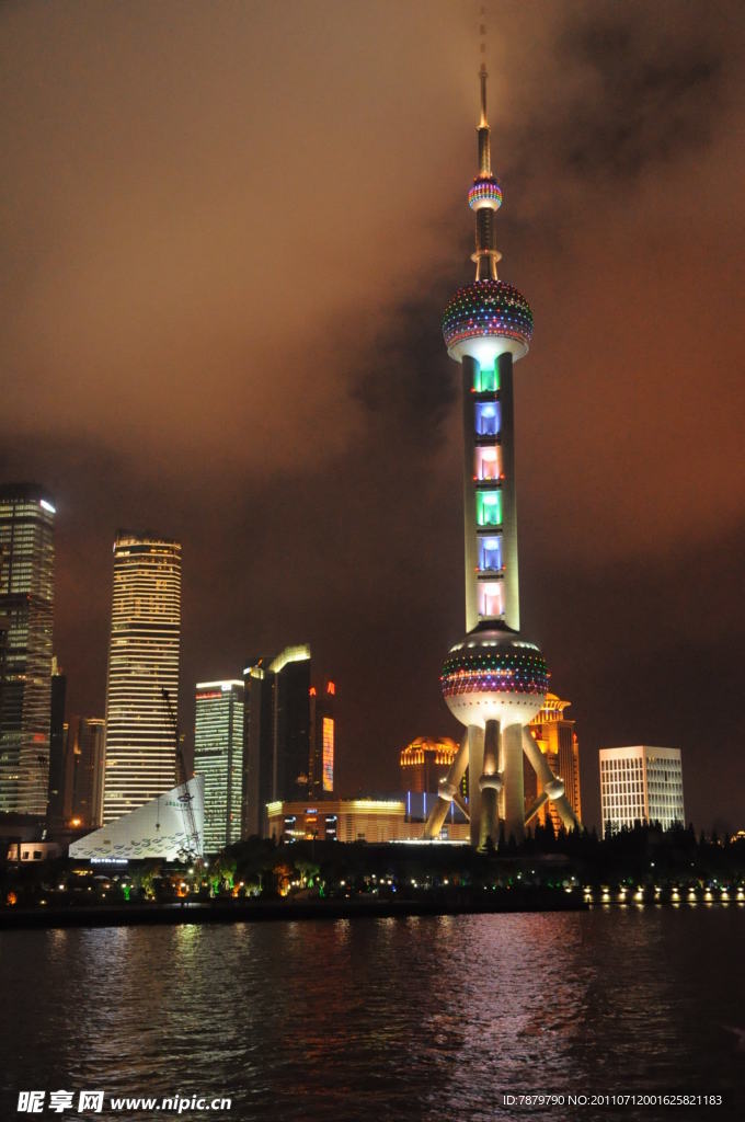 东方明珠夜景