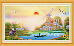 油画风景