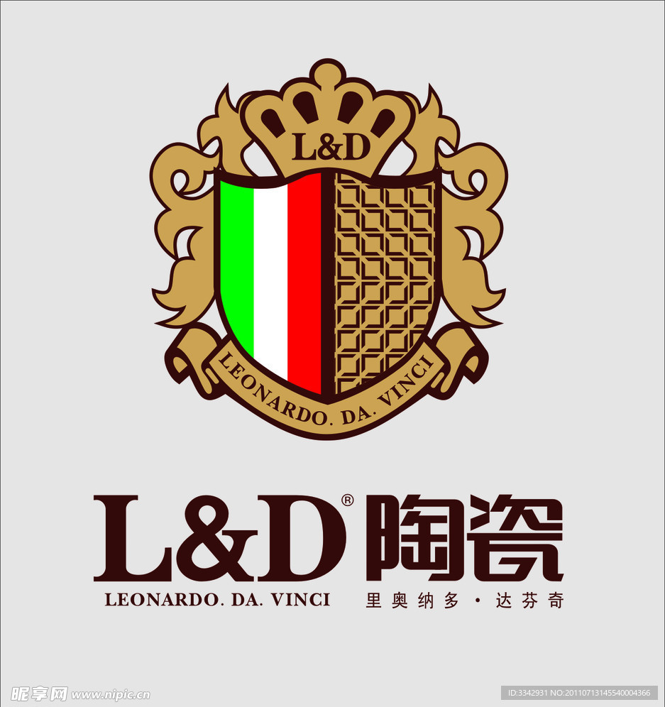 L D陶瓷标志