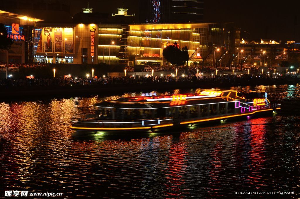 海河夏夜真热闹